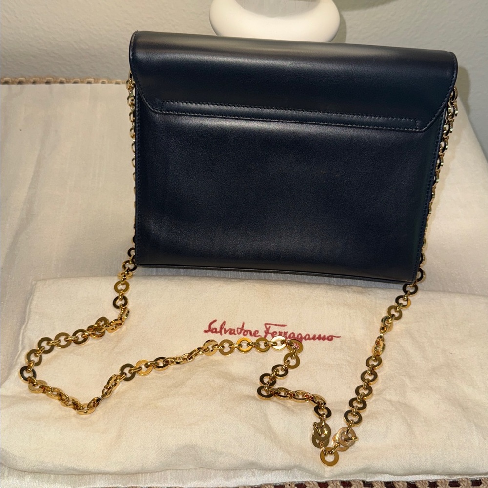 Salvatore Ferragamo Navy Blue Bag 💙 - Picture 3 of 8